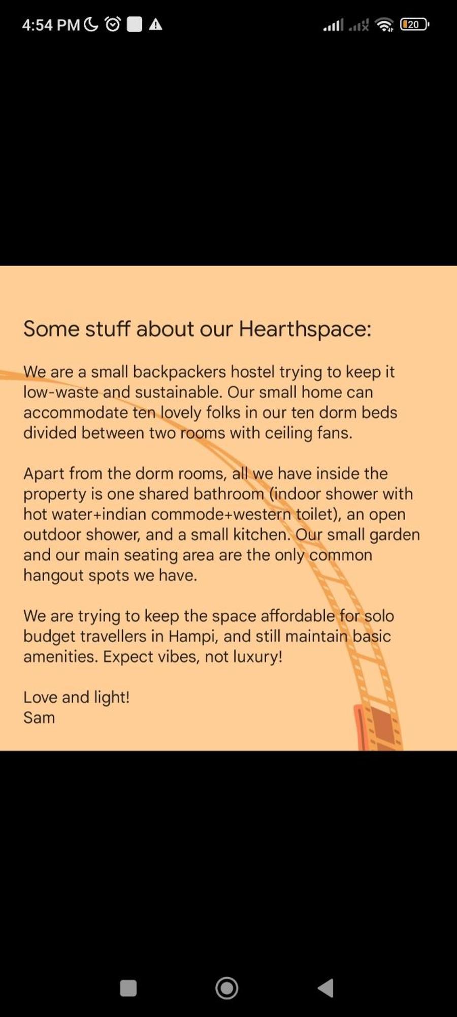 Hearthspace Hampi - Small Home, A Low-Impact Backpackers Hostel Exterior foto